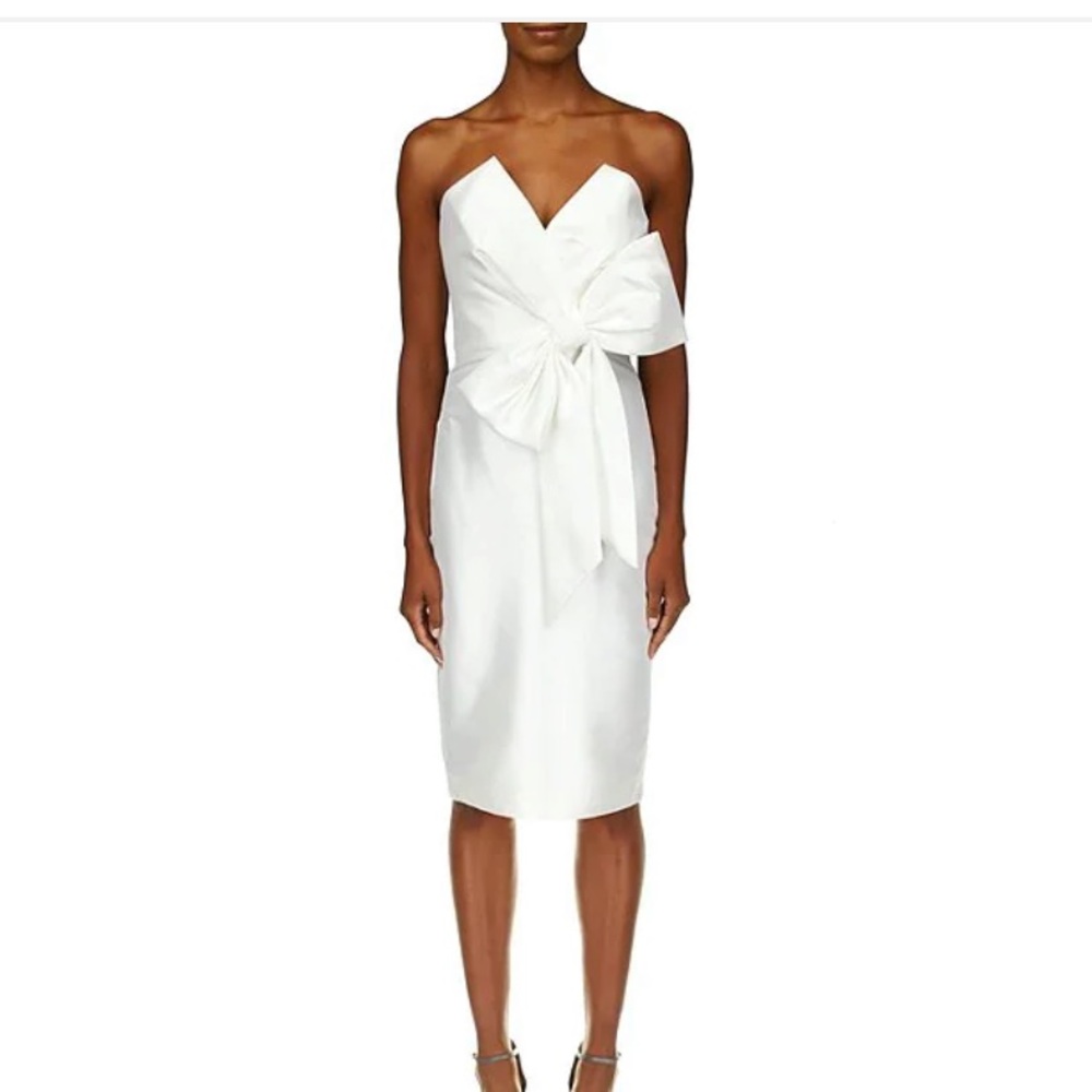 Bow dress from Badgley Mischka
